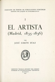 El artista (Madrid, 1835-1836). 