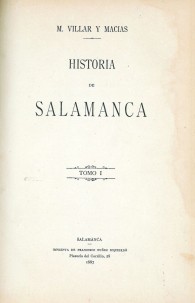 Historia de Salamanca.