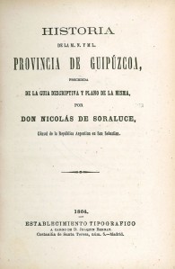 Historia de la provincia de Guipúzcoa