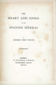 The Heart and Songs of the Spanish Sierras