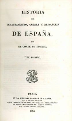HISTORIA DEL LEVANTAMIENTO, GUERRA Y REVOLUCIÓN DE ESPAÑA